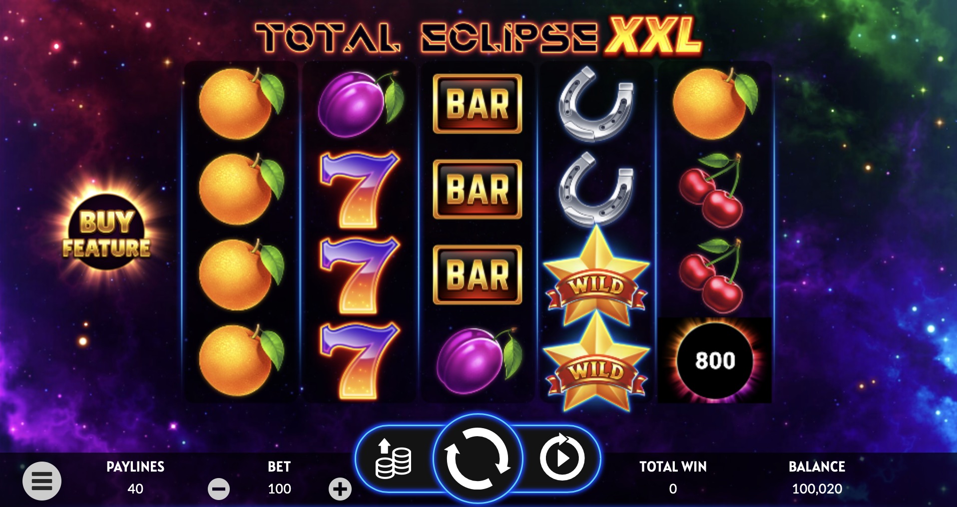    Total Eclipse XXL  Apparat Gaming  Gizbo casino